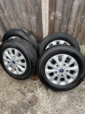 GENUINE 4 x 16" FORD TRANSIT CUSTOM LIMITED SPORT ALLOYS WHEELS  VAN TYRES RIMS