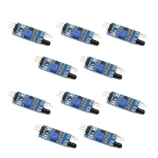 10PCS/Set Smart Car Robot IR Infrared Obstacle Avoidance Sensor Module