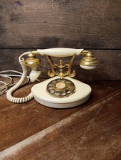 Vintage Cutie Rotary Telephone 41757 by GTE Automatic Electric