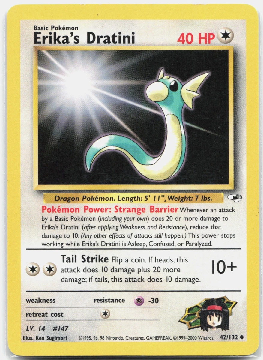Erika's Dratini 042/132 Gym Heroes for sale | eBay