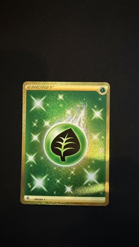 Pokemon Card - Grass Energy Fusion Strike 283/264 Secret Rare NM