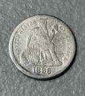 1886 Seated Liberty Dime 10 US Coin Type Coin 90 Silver