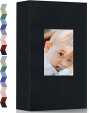 Photo Album 4X6-300 Photos Linen Cover Photo Books with 300 Horizontal Pockets,S
