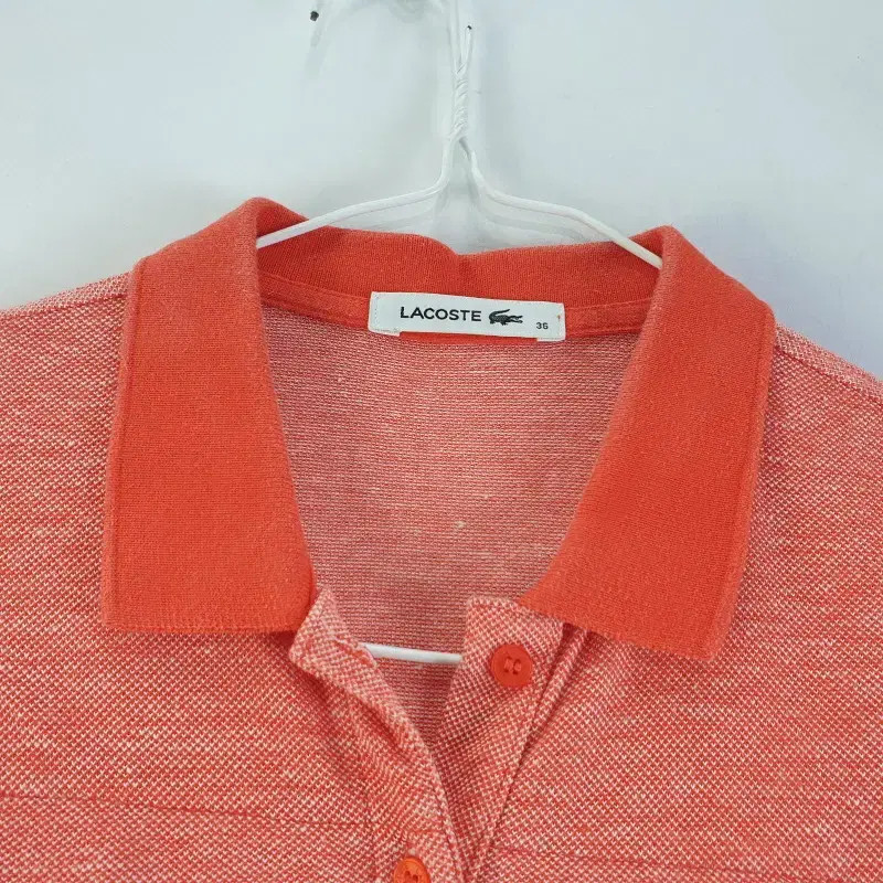 Lacoste Women's 95 Orange PK Collar Dress - Pre-Owned thumbnail 4