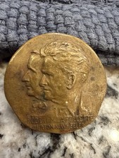 Franklin Roosevelt John Garner Political Button