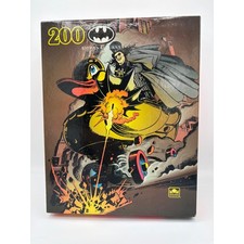 Vintage 1992 Batman Returns Golden 200 Piece Puzzle The Penguin Duck 5247D