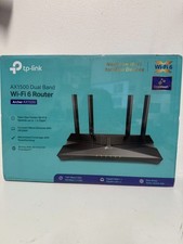 TP-Link Archer AX1500 WiFi 6 Dual-Band Wireless Router  up to 1.5 Gbps Speeds