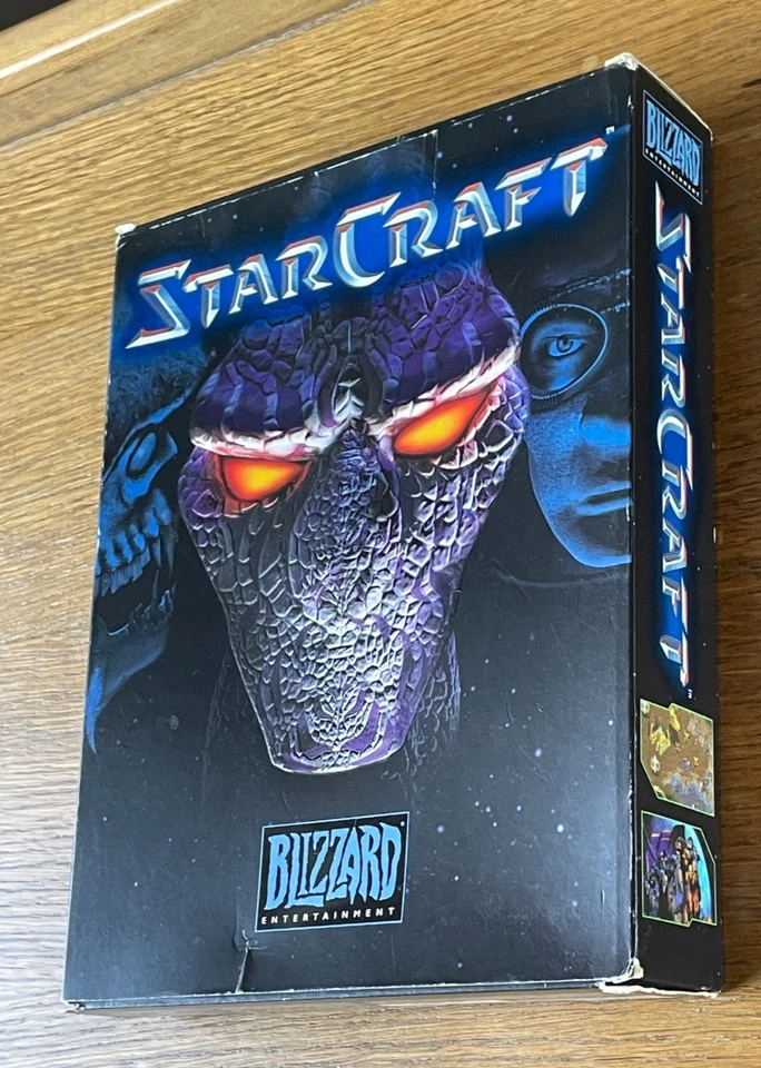 STARCRAFT PC CD-ROM ORIGINAL STARCRAFT 1 ~ COMPLETE BIG BOX EDITION - Image 4 of 4