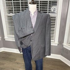 Polo Ralph Lauren Gray Wool Blazer and Pants Suit 50L W42x30
