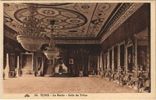 CPA TUNISIA Le BARDO Salle du Trone (32127)