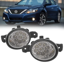 LED PAIR Front Bumper Fog Light Lamp For Nissan Altima 2016 2017 2018 Left&Right