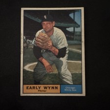 Topps 1961 Topps Early Wynn #455 Chicago White Sox Baseball Trading Card