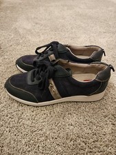 Anne Klein Sport Womens Sneakers Blue Walking Shoes Casual Tennis Shoes Size 9M