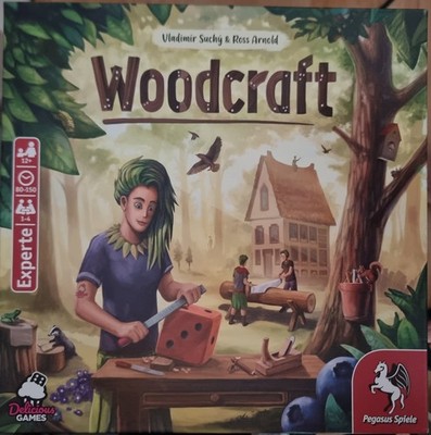 Woodcraft  (Brettspiel von Ross Arnold ), Deutsche Ausgabe von Pegasus Spiele