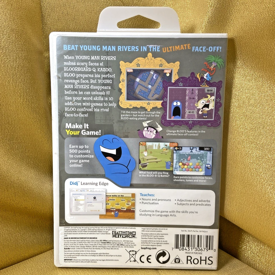 Leapfrog Didj Juego de Aprendizaje Personalizado Foster's Home for Imaginary Friends Foto 2 de 4