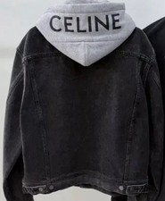 Celine Denim Jacket ( hooded XXL)