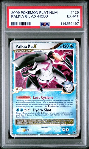 Palkia G LV.X graded PSA 6 for sale on eBay