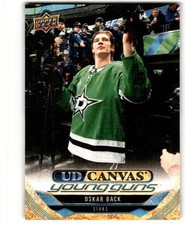 2024-25 Upper Deck UD Canvas Young Guns Oskar Back Rookie #C233 Dallas Stars