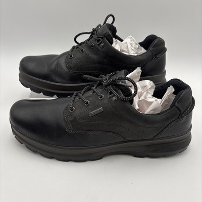 Ecco Track GTX  Low Black Gore-Tex Leather Men Shoes Size 47 EU 13 US Golf