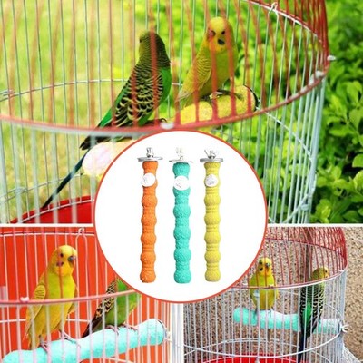 Käfig Ast Sitzstangen Plattform Holz Kletteräste Papagei Sitzstange Vogelständer für