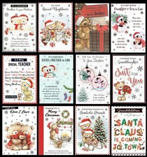 Christmas Card Friends Relation Various Titles GREAT SELECTION TO CHOOSE FROM c