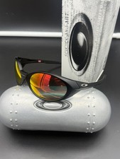 RARE New Oakley Eye Jacket Black Frame Ruby Prizm Polarized Lens Fast Shipping