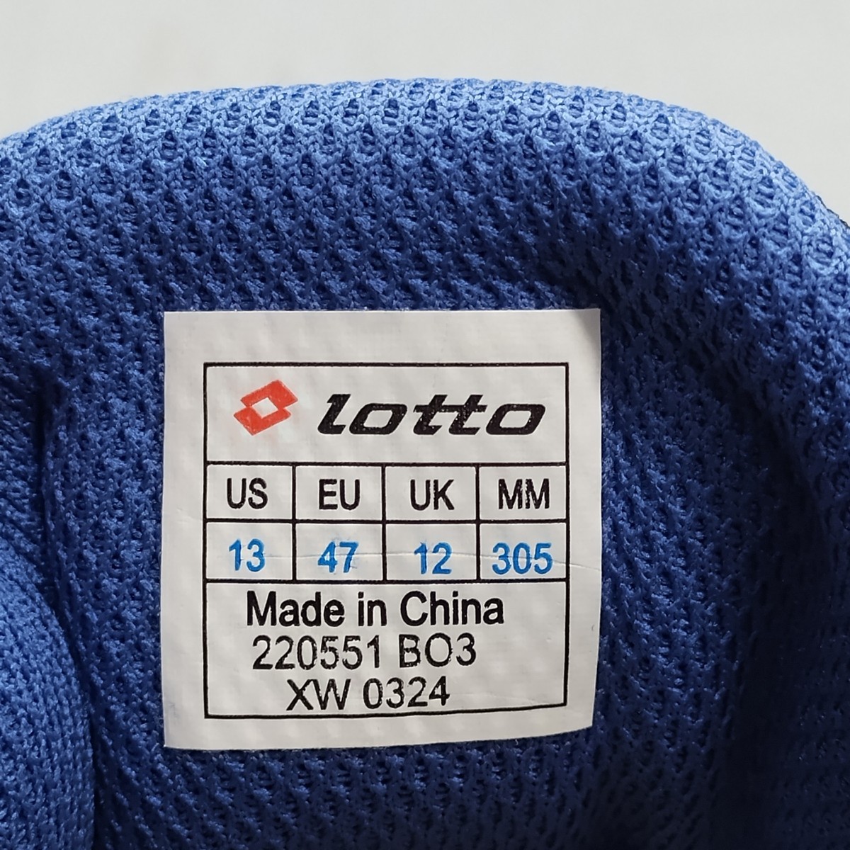 Lotto Tennis Shoes Mens Size 13 Multi Performance Heel 