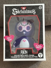 NEW, Skelanimals PEN THE PENGUIN - DAY OF THE DEAD Vinyl Figure - Series 2