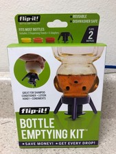 Flip-it! Purple Polypropylene Bottle Emptying Kit