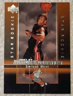 Dwyane Wade 2003 Upper Deck Rookie Exclusives RC No. 5 | eBay