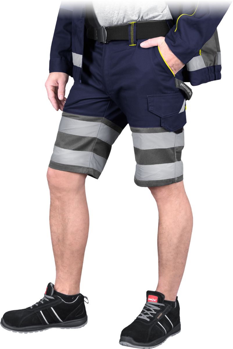 LEBER & HOLLMANN Arbeitsshorts KURZE Arbeitshose Sicherheitshose Schutzhose Hose Neu Farbwahl S01ax0ks