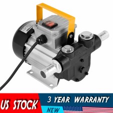 Commercial Motor Electric Oil Pump Self Priming Transfer Pump 16GPM 110V 550W US