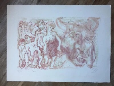LITHOGRAPHIE ORIGINALE - Signée & Numérotée - 1980 - Photo 1/4