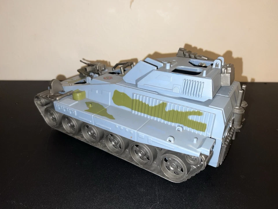 Tanque militar vintage 1986 Lanaro Toys Gi Joe ejército *piezas faltantes* Foto 3 de 4
