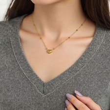 Love Necklace Small Exquisite Stainless Steel Waterproof Christmas New year gift