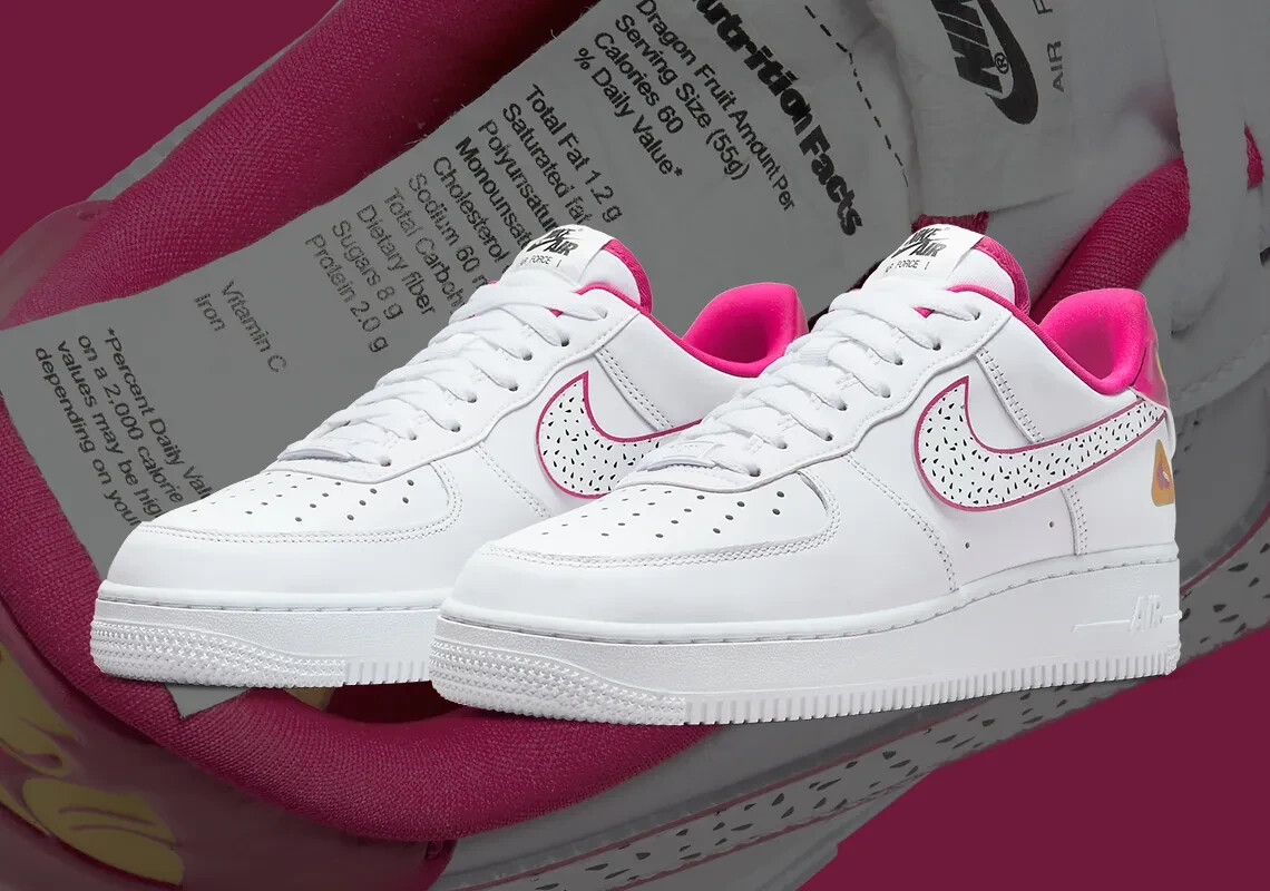 NIKE フローラル柄　スコート X S New Nike Air Force 1 07 LX Low Dragon Fruit White DV3809 100