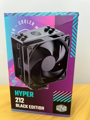 Cooler Master Hyper 212 Black Edition 120mm CPU Air Cooling Fan