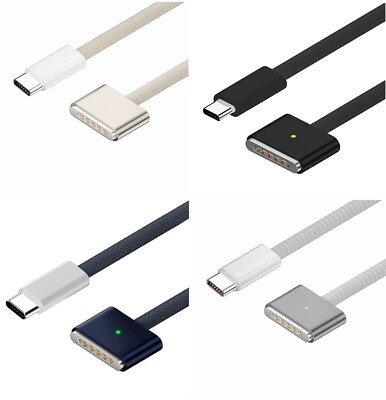 MAGNETISCHES LADEKABEL KOMPATIBEL USB Typ C zu MAGSAFE 3 für MACBOOK AIR/PRO