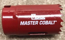 NEW M. K. Morse Model AV22 1-1/4" (32mm) Master Cobalt Bi-Metal Hole Saw 170208.