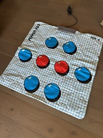 Vintage Nintendo Power Pad Official OEM NES-028 Floor Mat Controller 