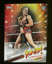 2019 Topps WWE Rowdy Ronda Rousey Spotlight #31 of 40