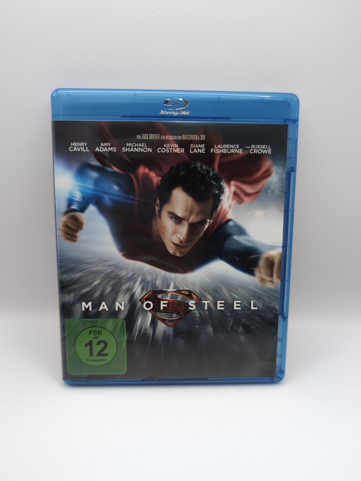 Man Of Steel (Blu-ray 3D, 2013) (German Box But English Language And Subtitles)