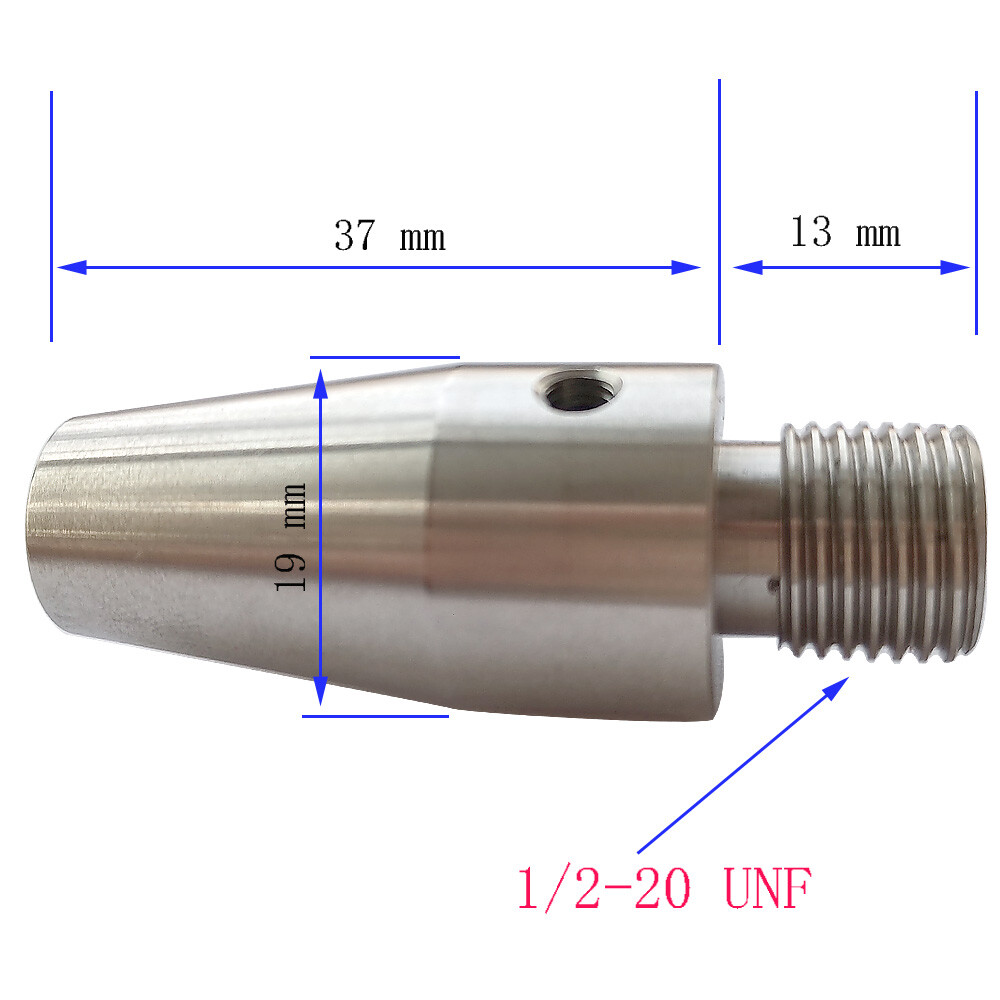 Silencer Adapter 1 2 20 UNF For Crosman 11mm Riffles Barrels 2240 1377 silencer-adapter-1-2-20-unf-for-crosman-11mm-riffles-barrels-2240-1377