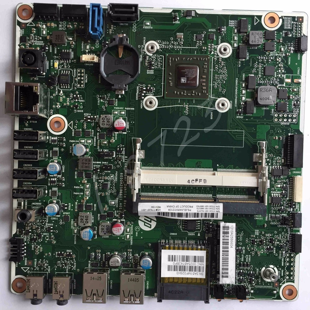 HP Pavilion 23-G Series AIO Desktop Motherboard AMD A6-6310