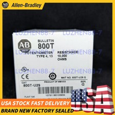 Factory Sealed Allen Bradley 800T-U29 Potentiometer 10k OHMS Free Shipping