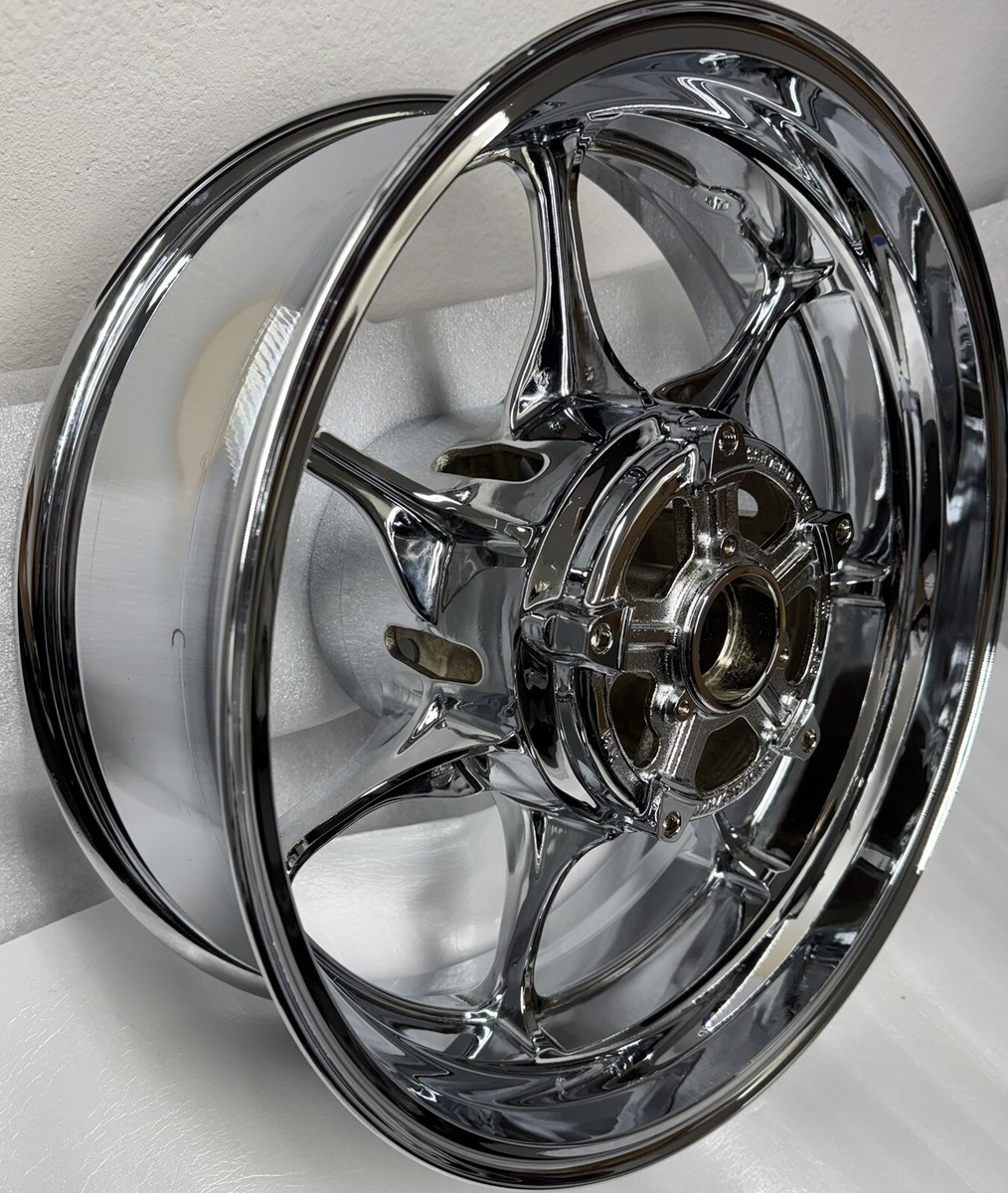 2022 -24 SUZUKI HAYABUSA GSX WHEEL CHROME REAR 64111-10L00-019 RIM