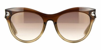 SWAROVSKI SK 0171 47G Sunglasses Brown Frame Brown Mirror  display picture 1