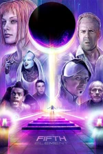 The Fifth Element Film Movie Silk Print Painting Wall Home Decor - POSTER 20x30