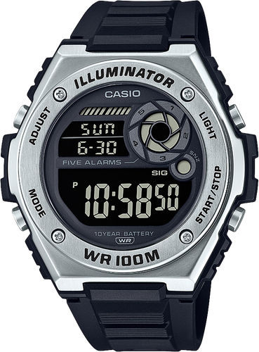 Casio MWD100H-1BV 10 Year Battery Watch 