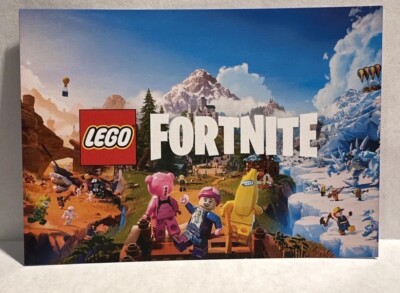 NEW* 1x Official LEGO Fortnite Promotional Card stock